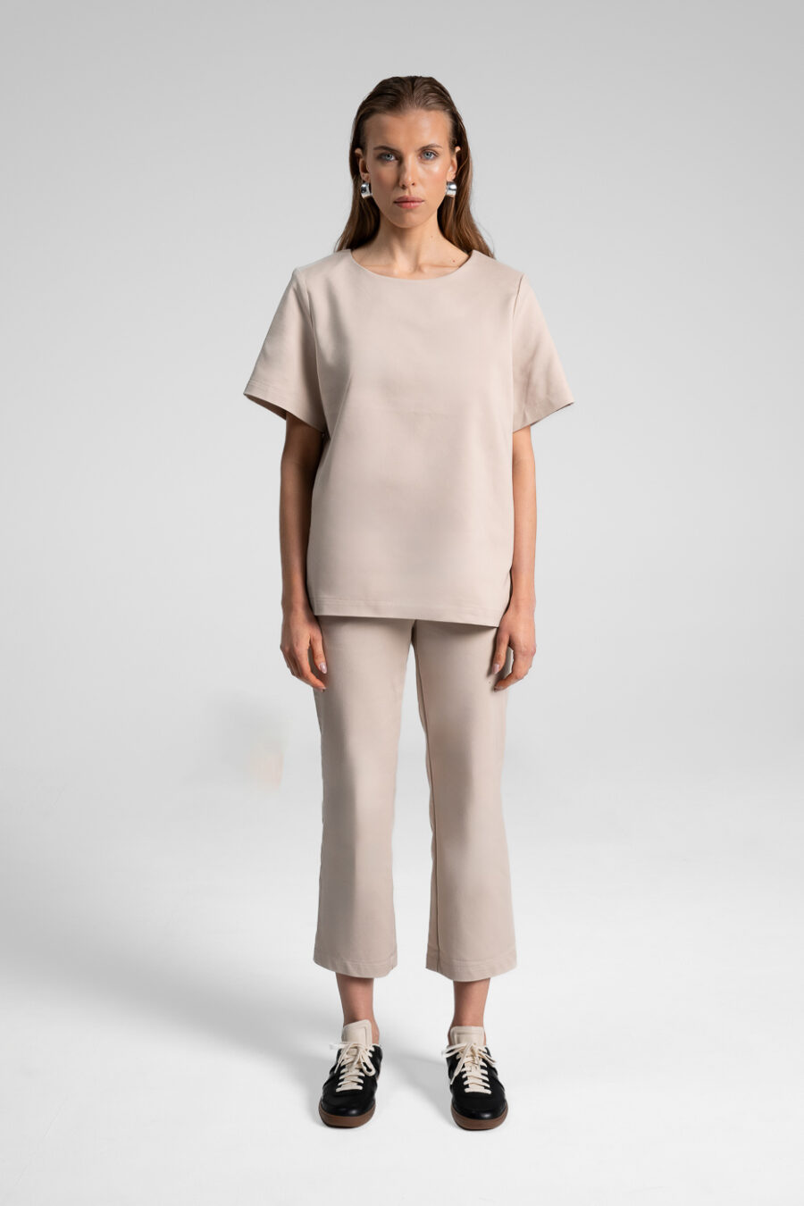 UNIFORM NO.1 BEIGE - SPODNIE