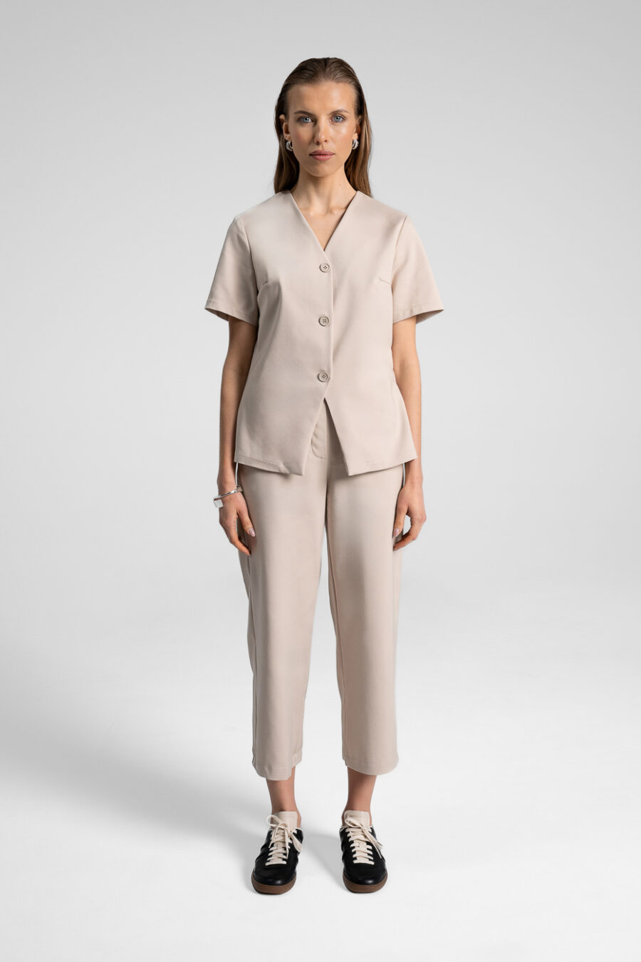 UNIFORM NO.2 BEIGE - SPODNIE