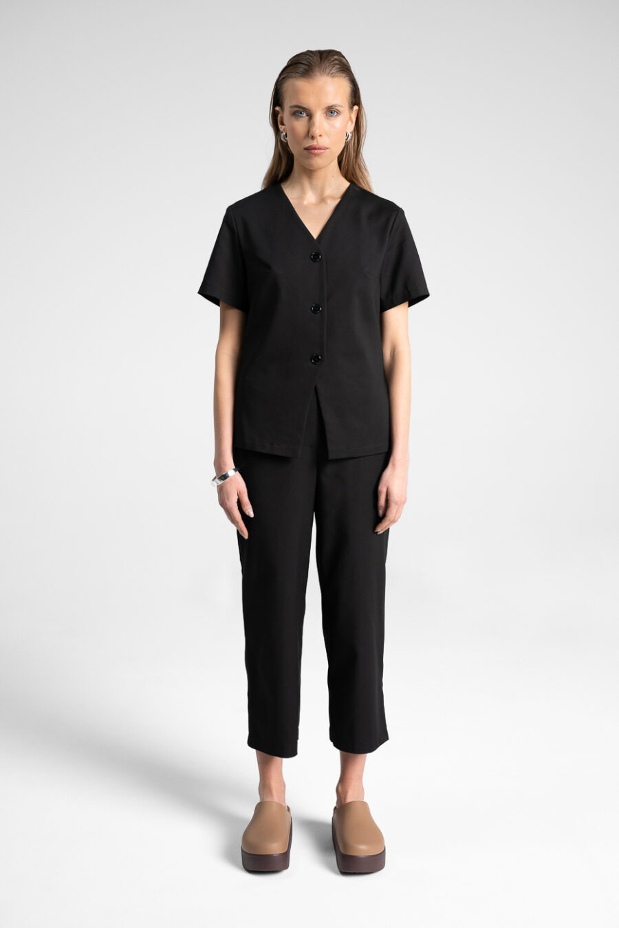 UNIFORM NO.2 BLACK - SPODNIE