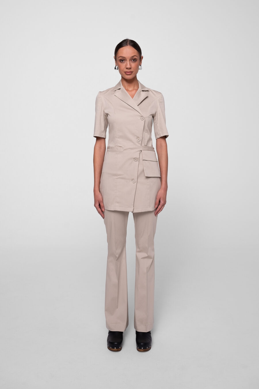SET NO.3 BEIGE - SPODNIE